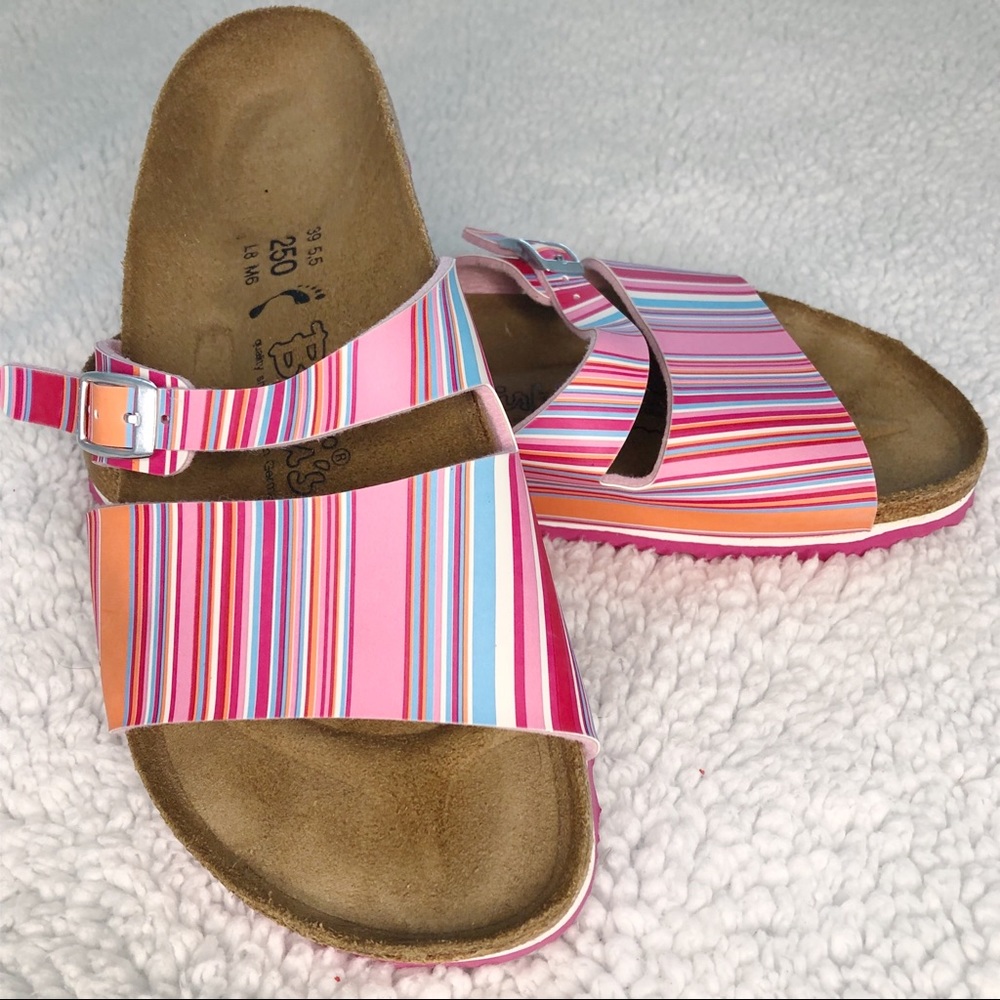 Birki's Pianosa Striped Sandal - By Birkenstock - Picture 1 of 9